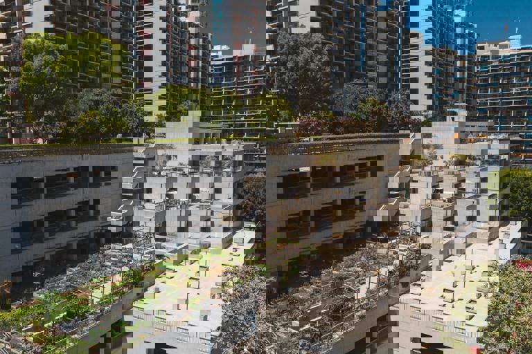 Secret Garden Built Atop Rooftop Inspires New Wave of Urban Greenery in Sandbanks